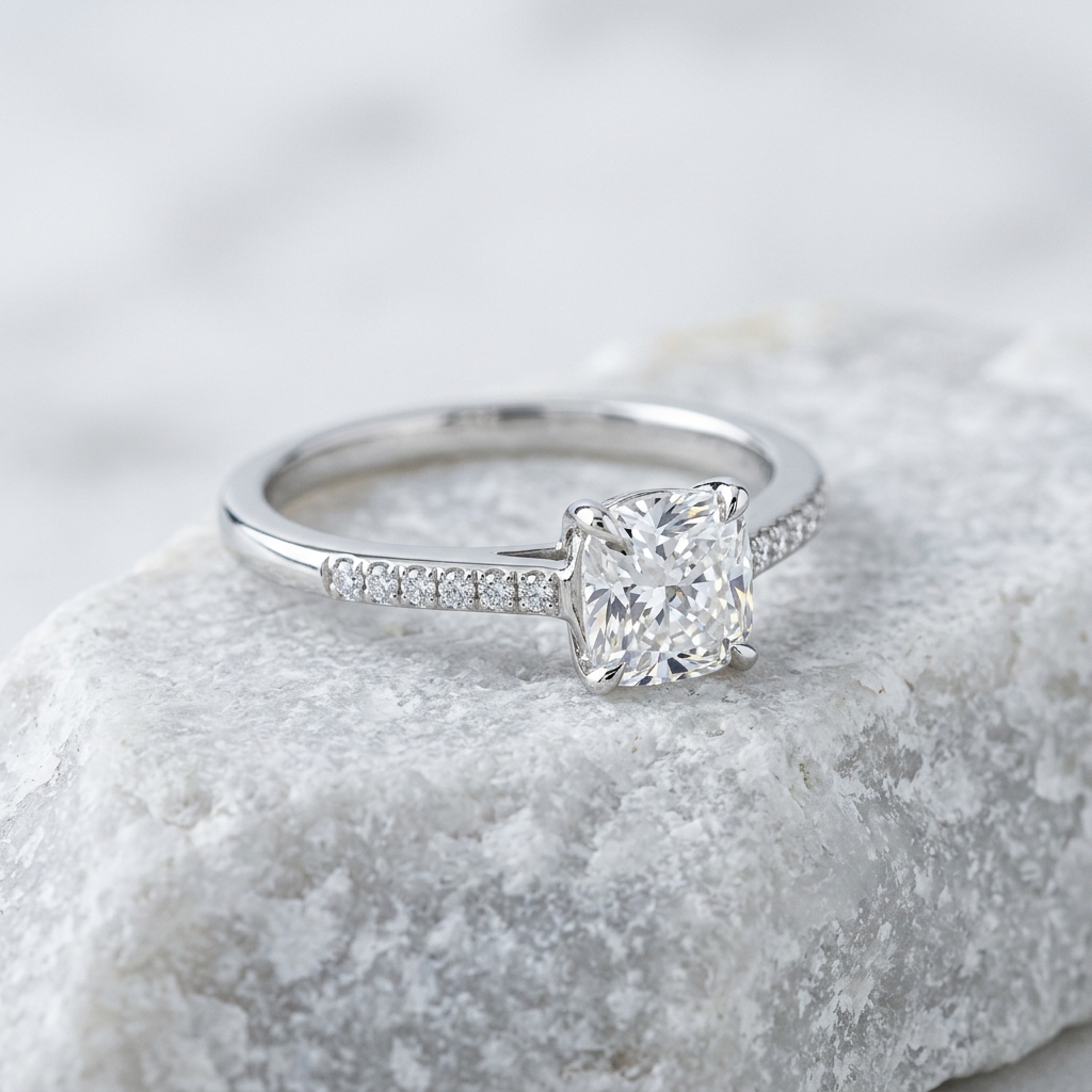 White Gold Ring